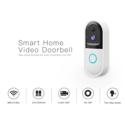 Home Alarm Smart Wifi Video Doorbell Wireless Video Intercom Doorbell