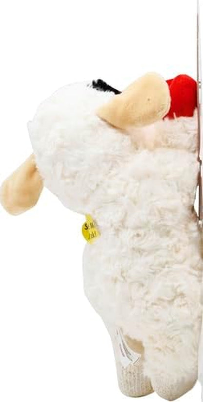 Plush Dog Toy, Lambchop, 10" Regular, White, Large