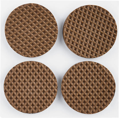 Gripping Pads, 8 Pcs, 1.5" Inch round Pads, Self-Adhesive, Stabilizes Appliances on Floors and Tabletops, Textured Pads Deliver Reliable Traction, Non-Slip Furniture Pads (SP940-NA)